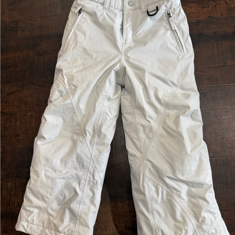 L.L. Bean Kids Snow Pants - Light Beige/cream. Unisex